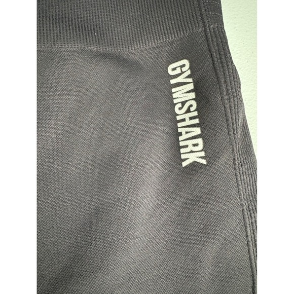 Gymshark Vital Seamless Leggings High Waisted Workout Gym Activewear Black M - Picture 2 of 7
